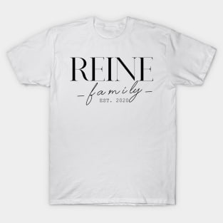 Reine Family EST. 2020, Surname, Reine T-Shirt